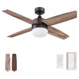 Prominence Home 44" 4-Blade Ceiling Fan x2