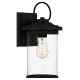 Ashley 1-Bulb Wall Lantern in Black x 2