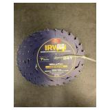 Irwin 7 1/4" x 24T Saw Blade x6
