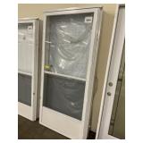 38" x 80" RH 6-Panel Mobile Home Combo Door