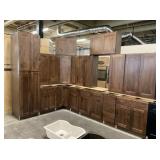 15pc. Silvercreek Rustic Hickory 42" Kitchen