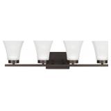 SeaGullï¿½ 4-Bulb Vanity Light in Bronze