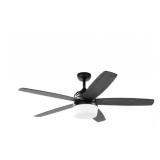 Pueblo 52" Indoor Ceiling Fan in Black
