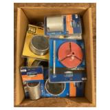 Box Lot- Assorted Sz. Hole Saw Blades