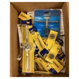 Box Lot- Assorted Sz. Tools & Dies