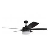 Ghost 52" Indoor Ceiling Fan in Black x 2