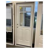 32" x 80" LH Steel HV w/ Blinds Exterior Door