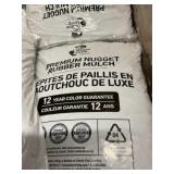Premium Nugget Rubber Mulch x 9 Bags