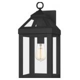 Ashley 1-Bulb Wall Lantern in Black x 2