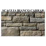 Scaglia Bianco Carrara Facestone Flt/Corner x 2080