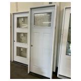 30" x 80" RH Steel Craftsman Style Exterior Door