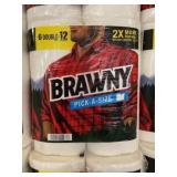 Pack of Brawny Paper Towels x 12