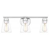 Ashley 3-Bulb Vanity Light in Nickel x 4
