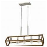 Ashley 5-Bulb Chandelier in Nickel