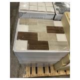 12" x 12" Wonderwood Subway Mosaic x 50 Pieces