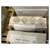 3" x 12" Tuscano Diamond Noce/Ivory x 30 Pieces
