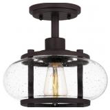 Ashley 1-Bulb Semi-Flush in Bronze x 2