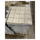 12" x 12" Boutique 3D Sq. Lg Mosaic x 54pcs