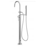 DXV Contemporary Chrome Floor Mount Tub Filler x 4