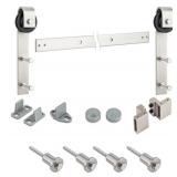 Traditional Hardware Nickel Sliding Door Hardware