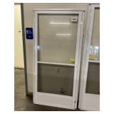 36" x 76" LH Mobile Home Aluminum Storm Door