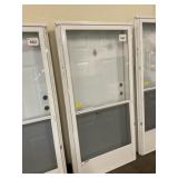 38" x 76" LH 6-Panel Mobile Home Combo Door