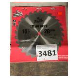 Vermont Americanï¿½ 10" 28T Carbide Tip Blades x 2