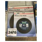 Mixed Abrasive/ Cutoff Blades x 6