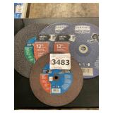 4 Ct Mixed 10" & 14" Abrasive Cutoff Blades