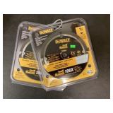 DeWalt 7 1/4" x 4T Saw Blade x2