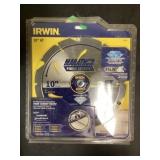 Irwin 10" 6T Fiber-Cement Saw Blade
