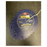 Irwin 7 1/4" x 24T Saw Blade x6