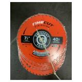 Crescent 7 1/4" x 40T Saw Blade x4
