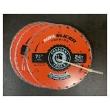 Crescent 7 1/4" x 24T Saw Blade x3