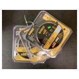 DeWalt 7 1/4" x 4T Saw Blade x3