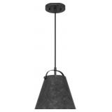 Ashley 1-Bulb Pendant Light in Black x 3