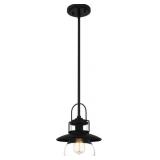 Ashley 1-Bulb Pendant in Black x 4