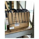 Case Of 24 Black Round Gothic Fence Pieces