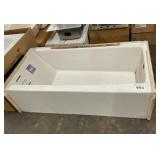 60" x 30" RH Skirted Bathtub