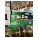 Mixed Lot of Dummy Knob Doorknobs x 3
