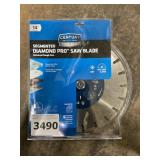 Century Toolï¿½ 14" Diamond Pro Dry Saw Blade