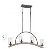 Quoizelï¿½ Arley 4-Bulb Chandelier in Black x 2