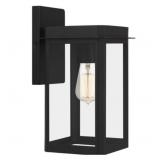 Ashley 1-Bulb Wall Lantern in Black x 4