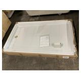 60" x 36" LH Shower Base