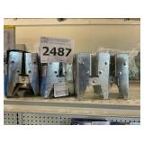 3 Sets of 2 x 4 Saw Horse Brackets