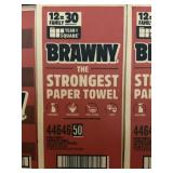 Case of Brawny Paper Towels x 4