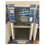 Jeld-Wenï¿½ 28-1/4" x 54" Dbl. Hung Vinyl Window x 2