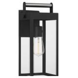 Ashley 1-Bulb Wall Lantern in Black x 4