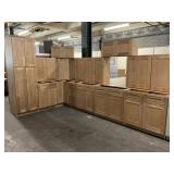 15pc. Silvercreek Designer Natural 30" Kitchen