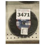 8" Metal Abrasive Cutoff Blades x 5